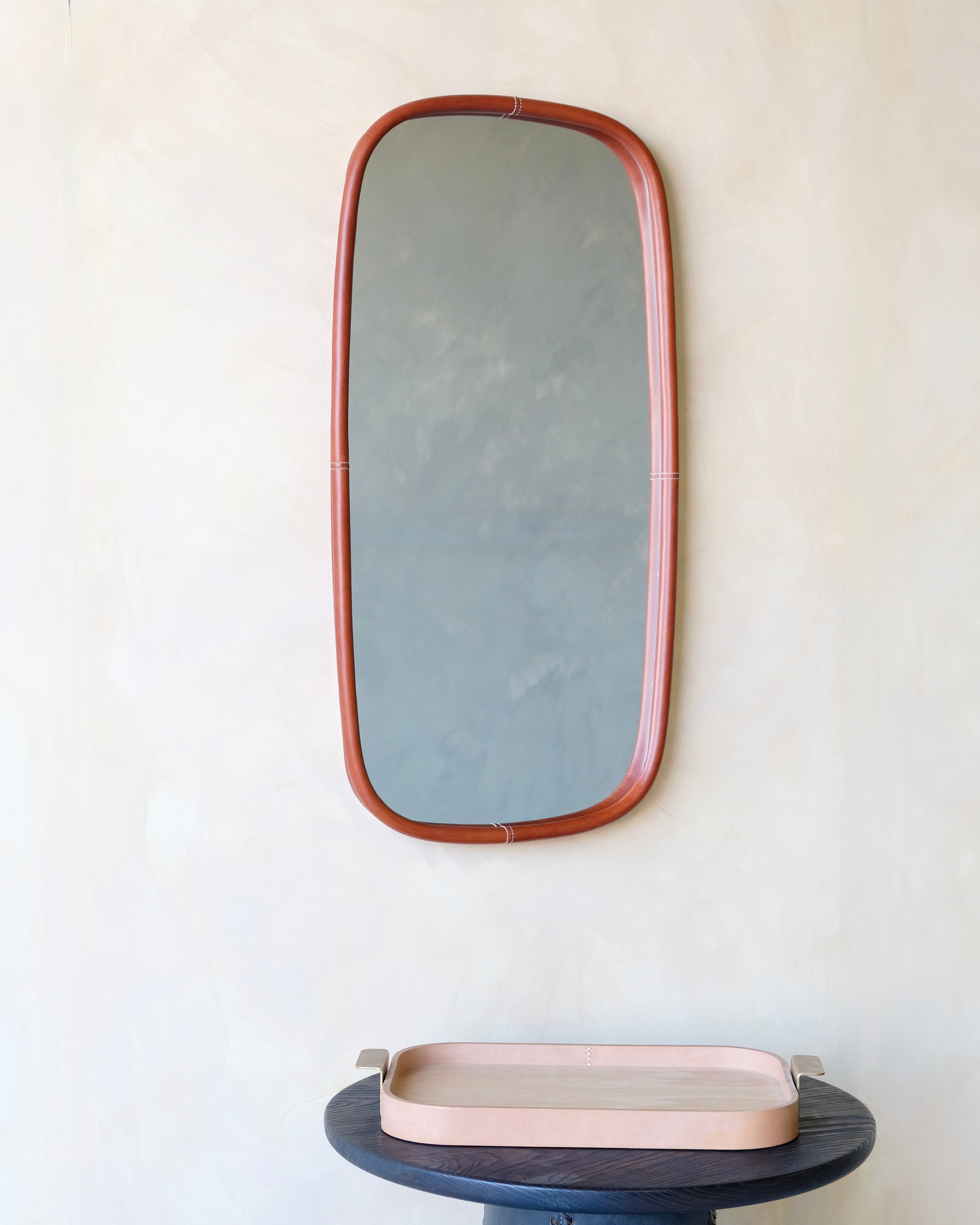 Lozenge Bolster Mirror