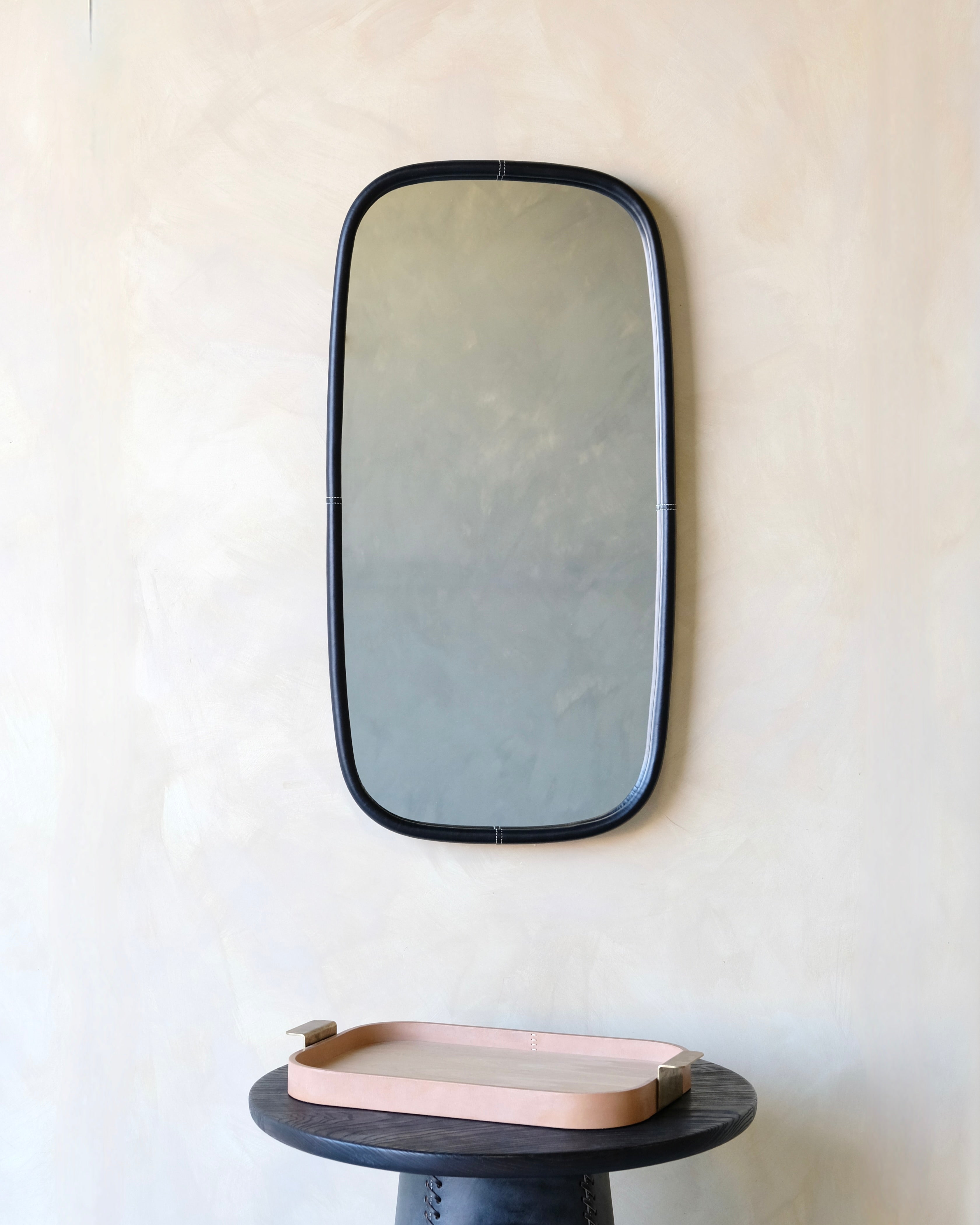 Lozenge Bolster Mirror