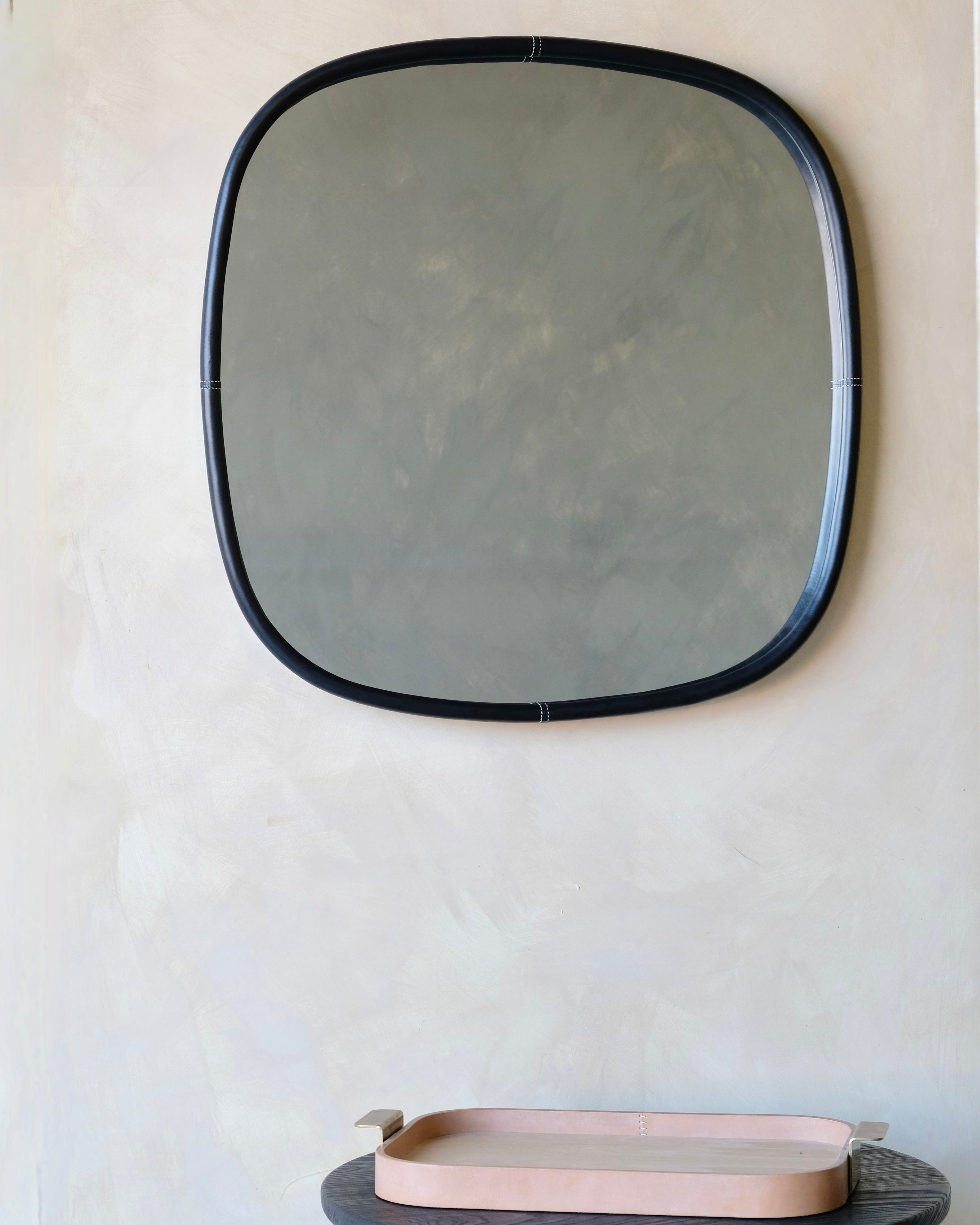 Large Square Bolster Mirror
