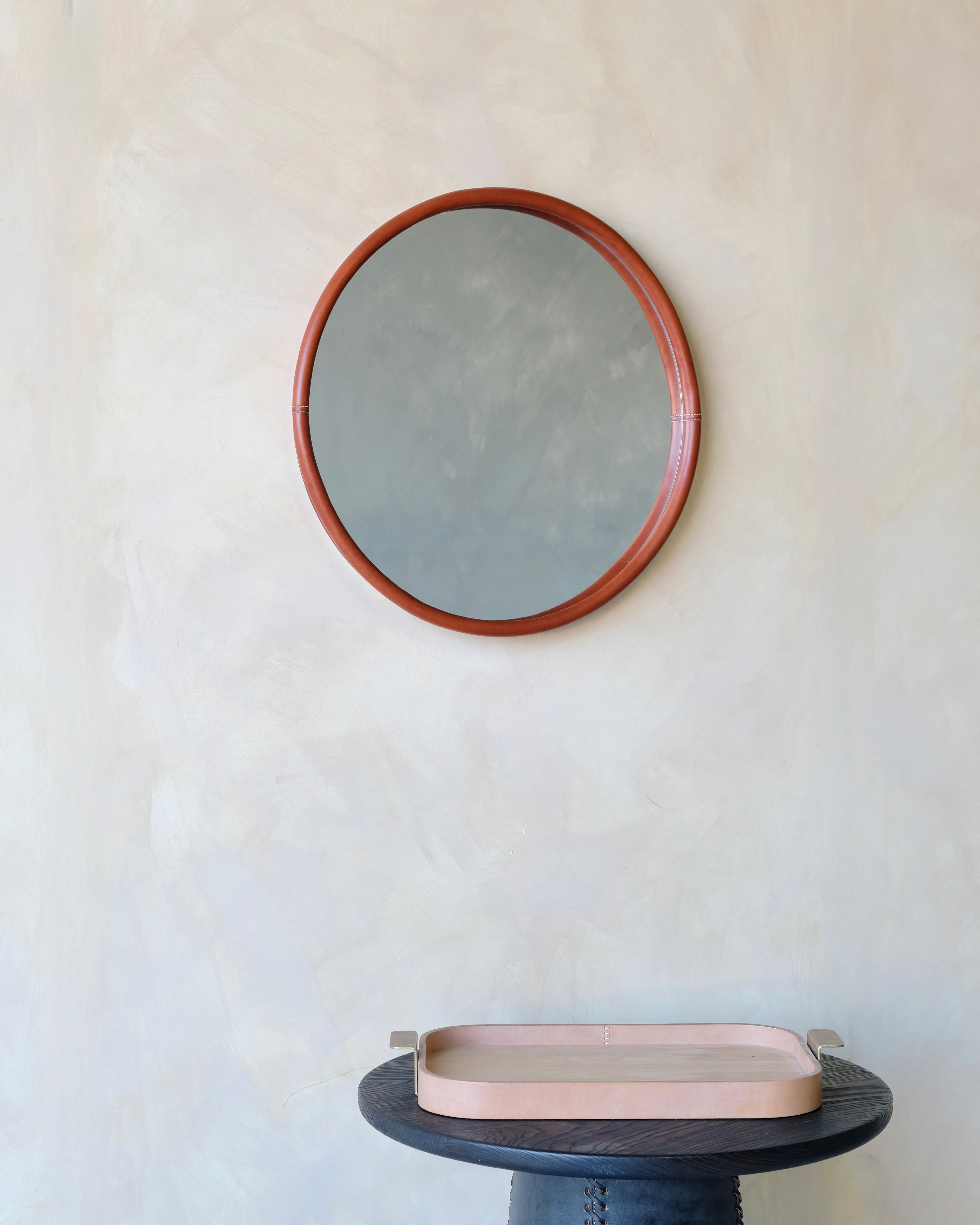 Circle Bolster Mirror