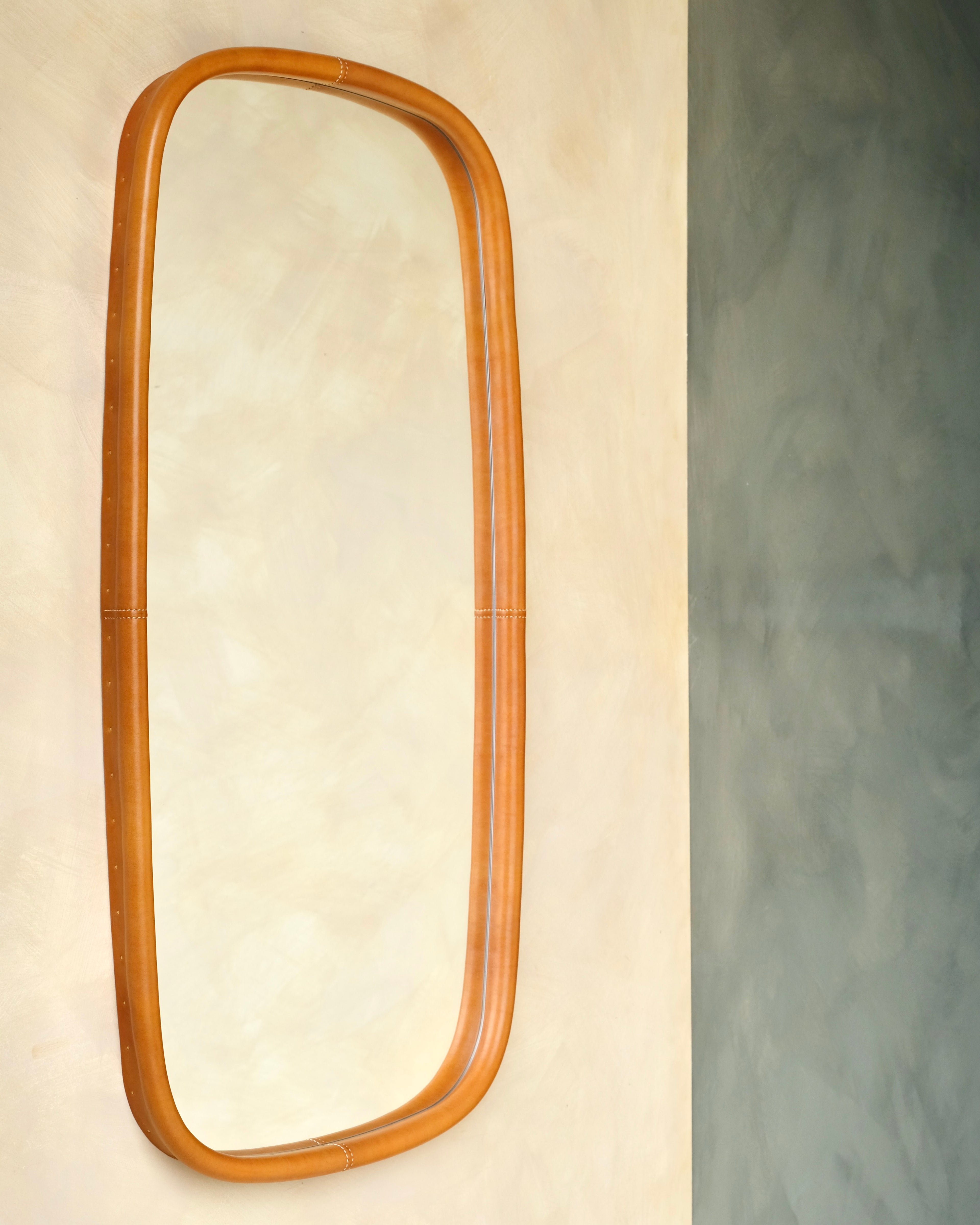 Lozenge Bolster Mirror