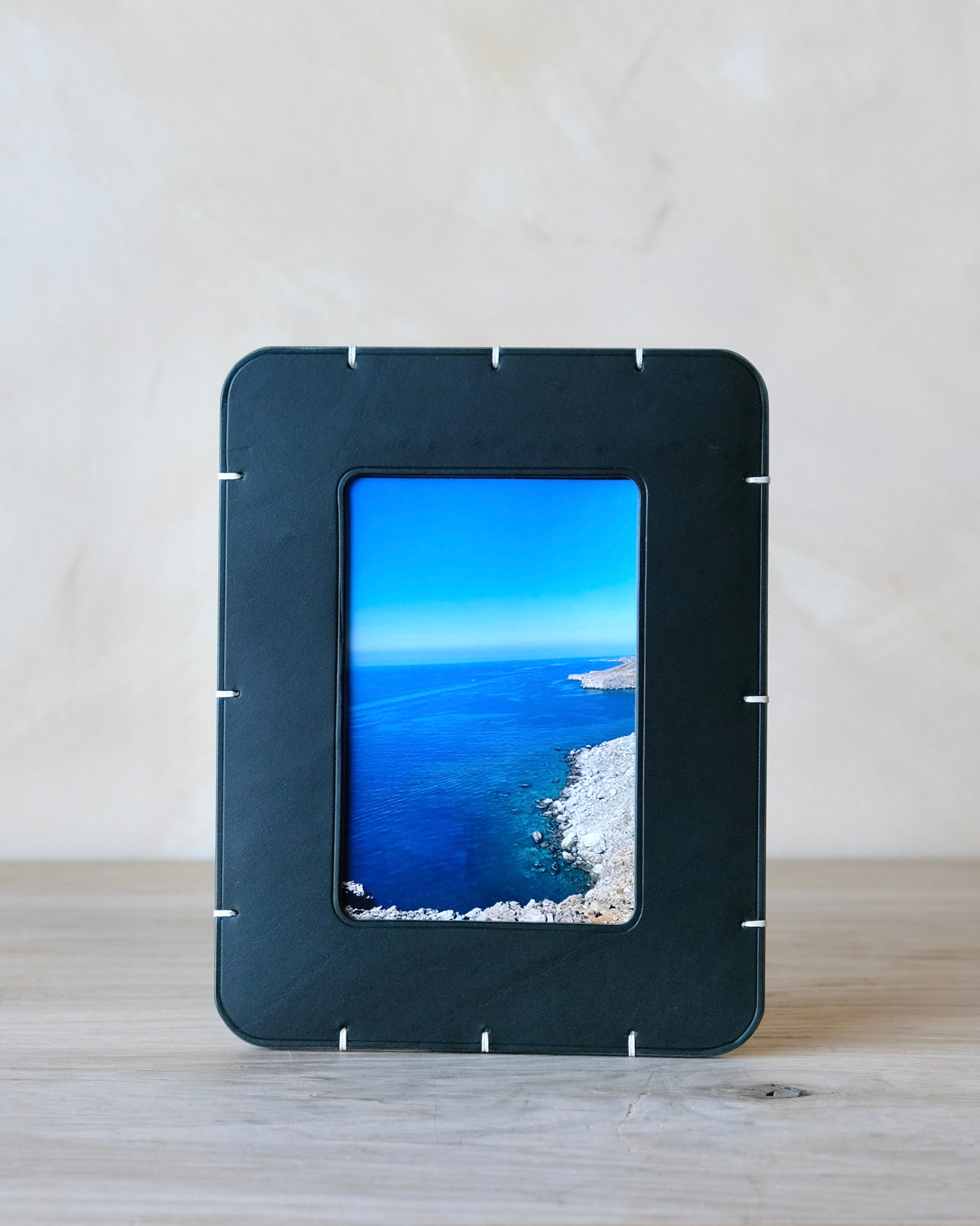 Billet Leather Photo Frame