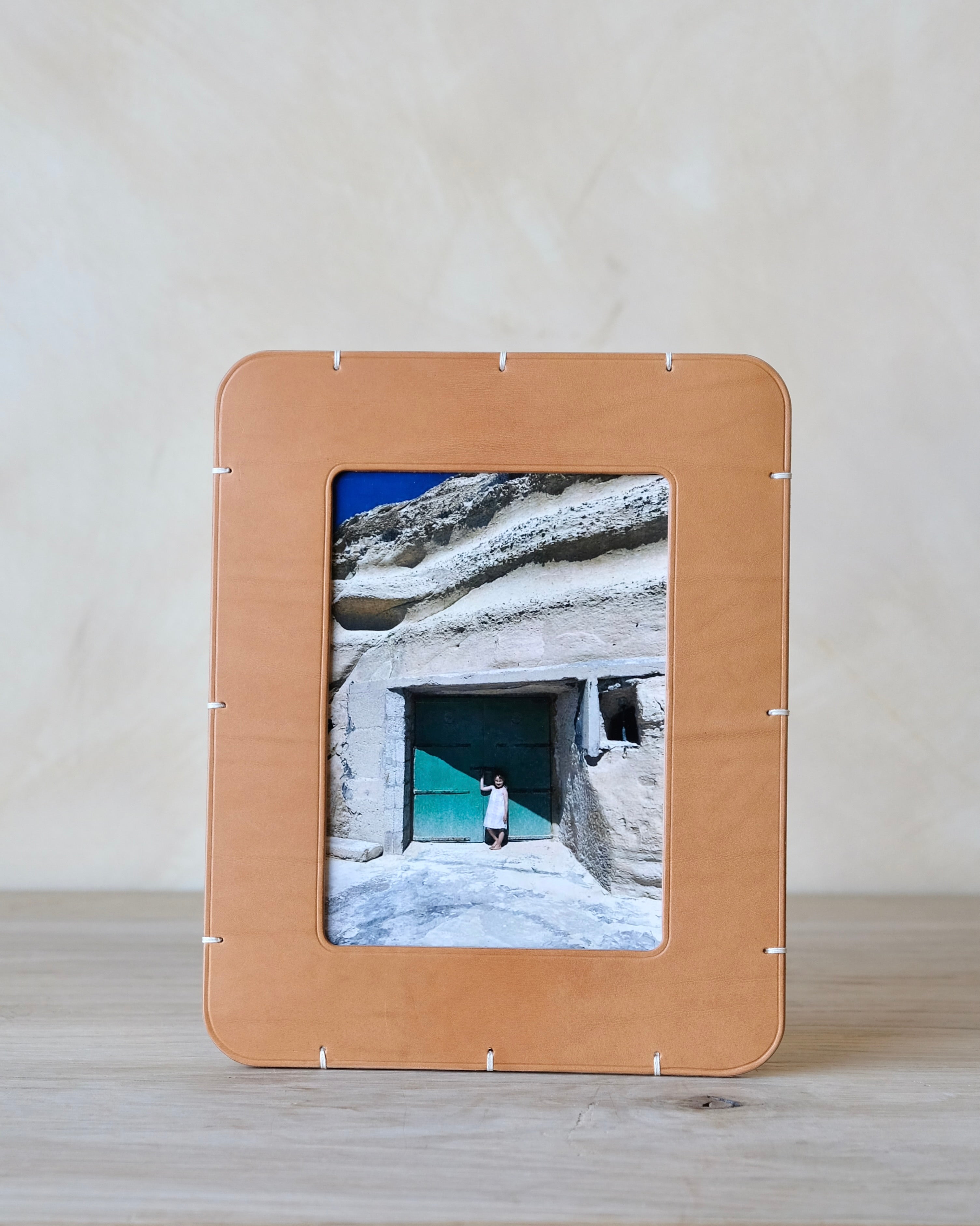 Billet Leather Photo Frame