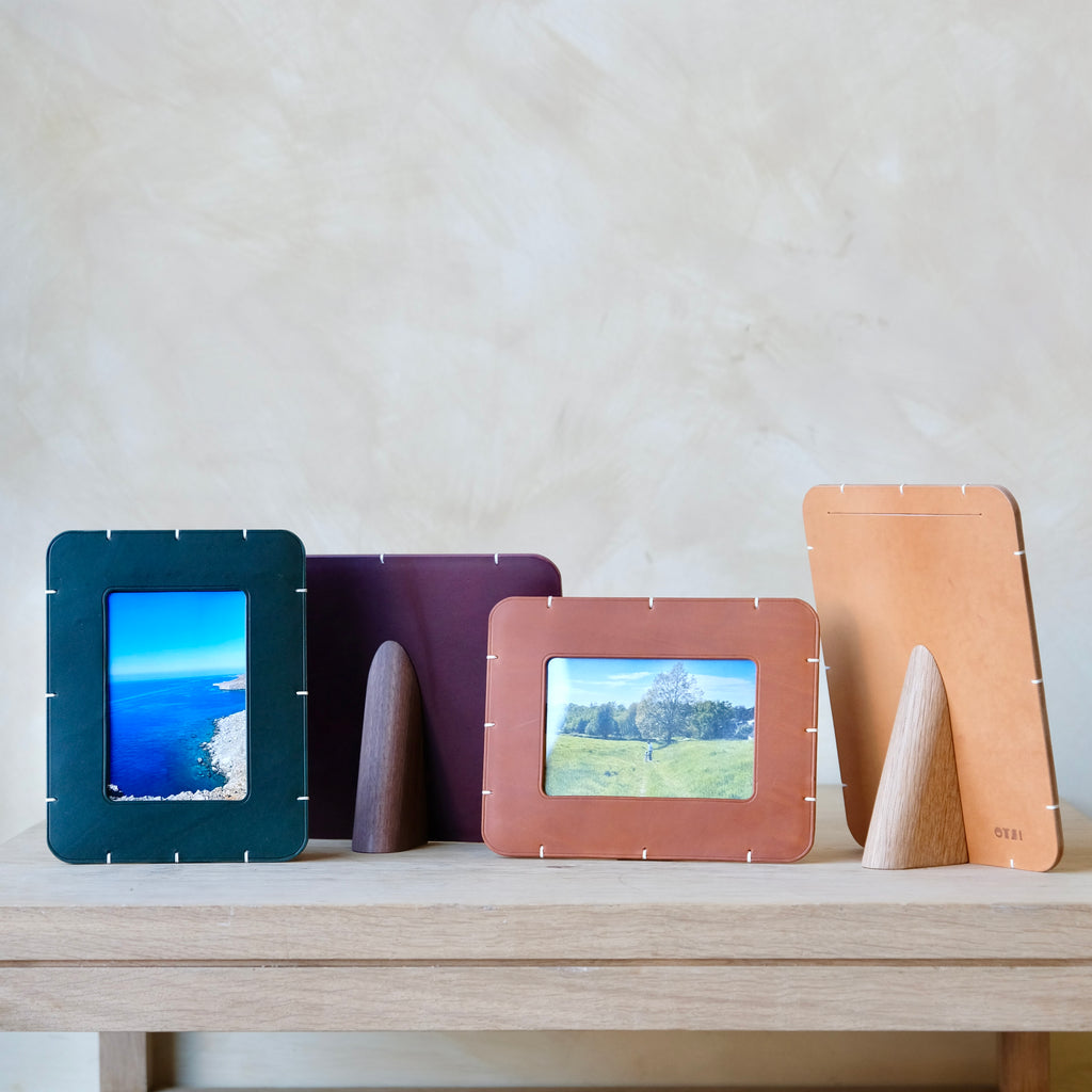 Billet Leather Photo Frame