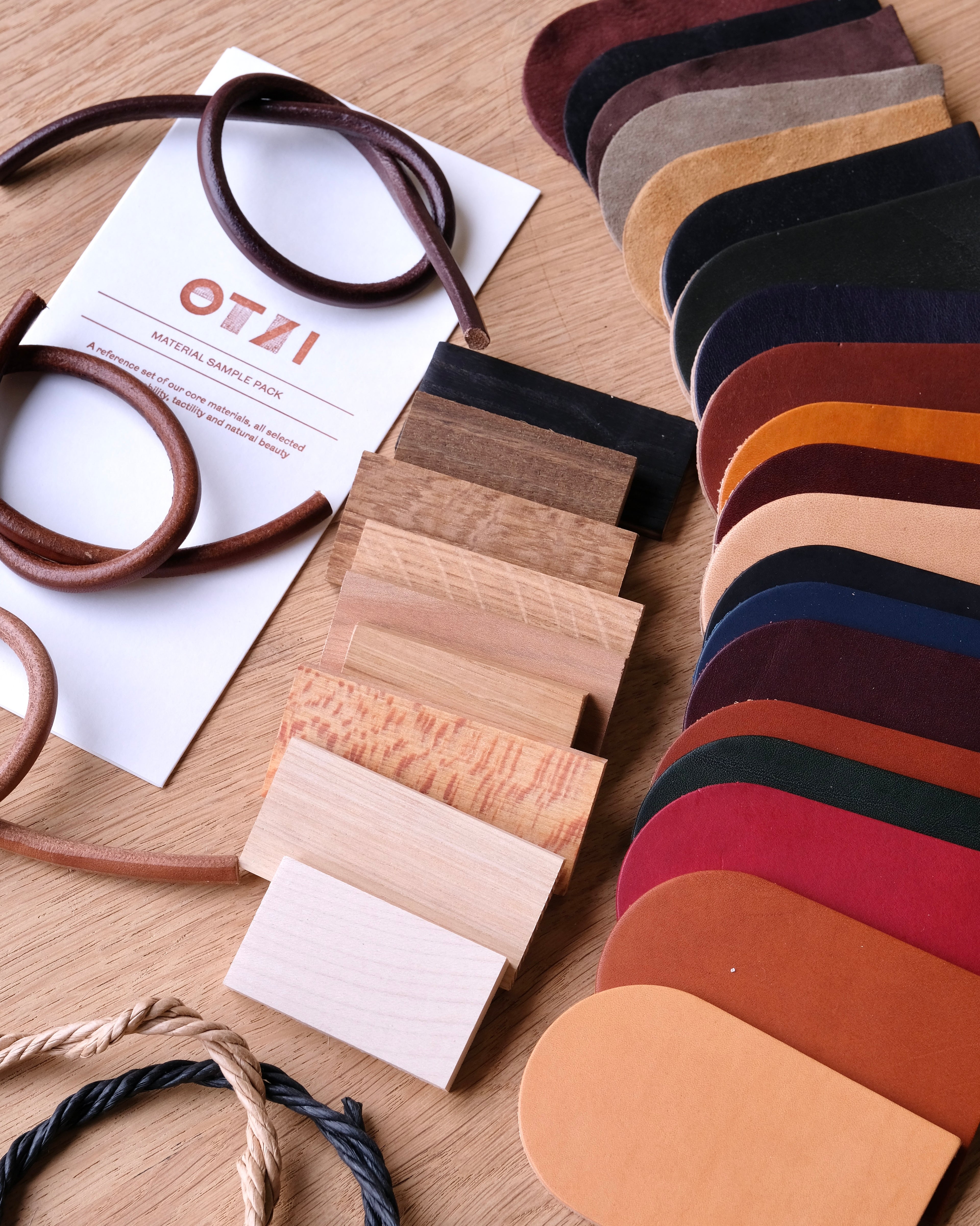 OTZI Materials Sample Pack